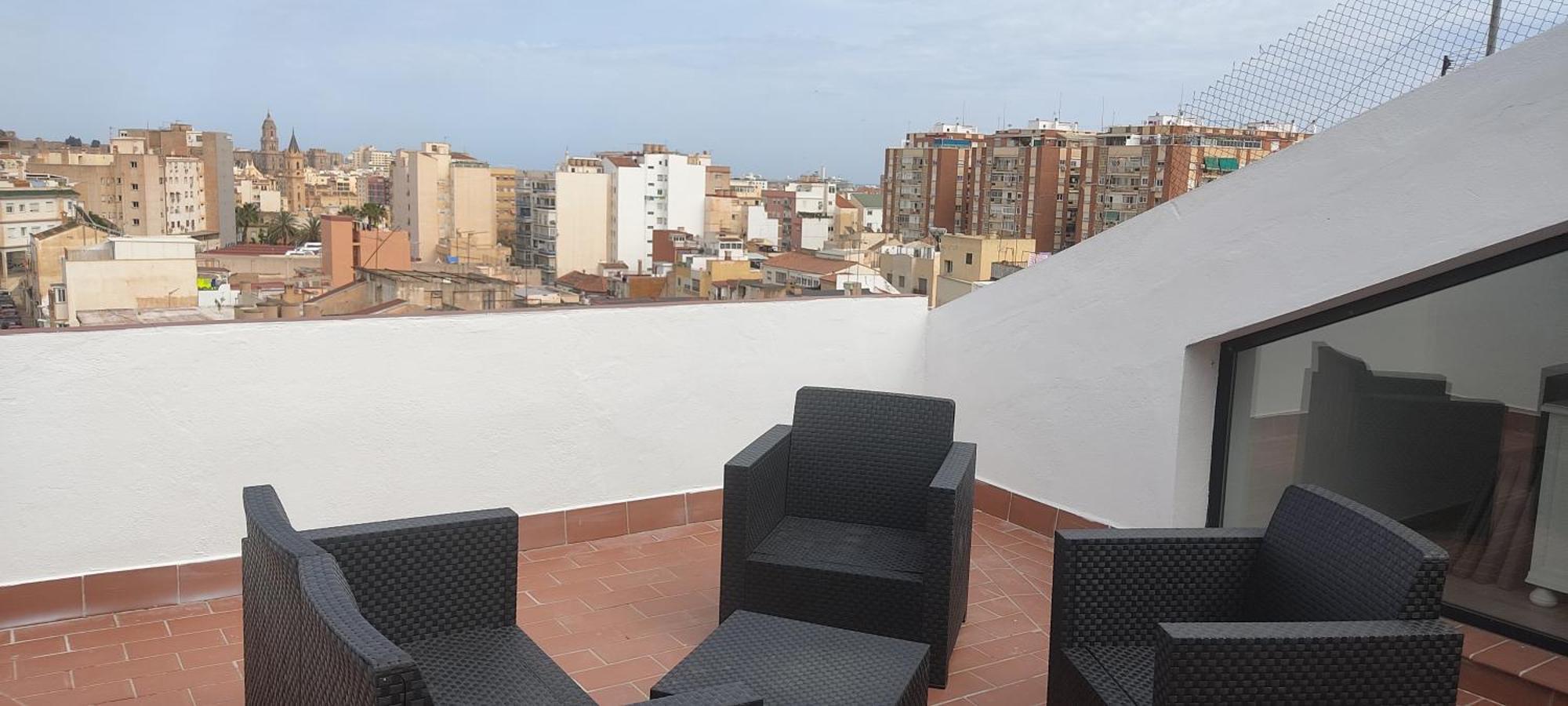 Apartamentos Seneca Junto Al Centro 马拉加 外观 照片